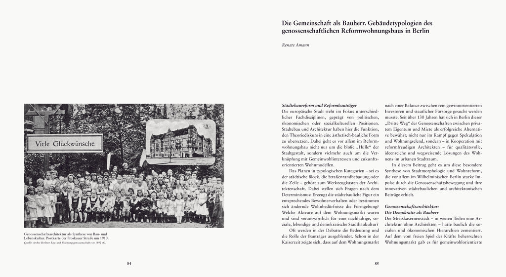 Die Wiedergeburt der städtischen Architektur