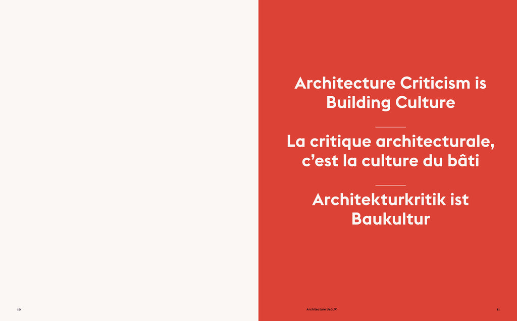Architecture deLUX