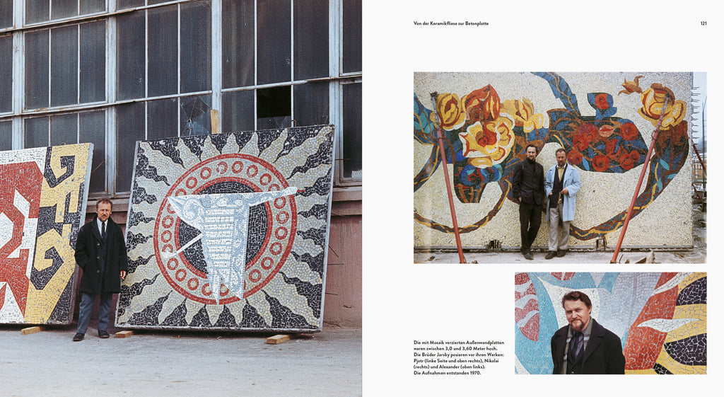 Fassadenkunst im Plattenbau