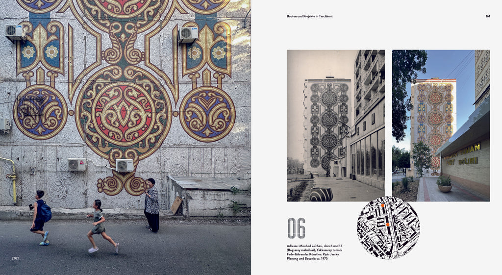 Fassadenkunst im Plattenbau