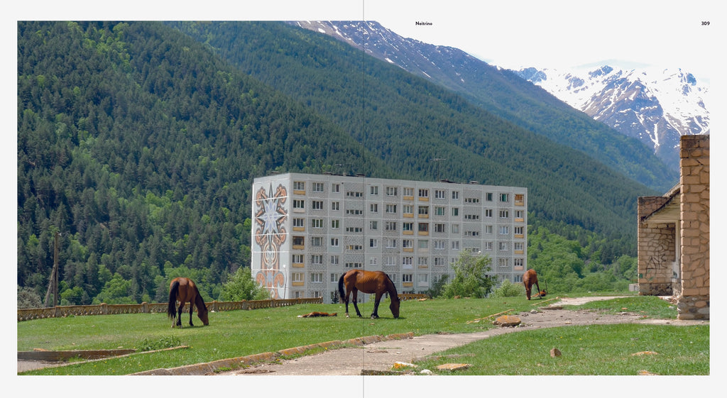 Fassadenkunst im Plattenbau