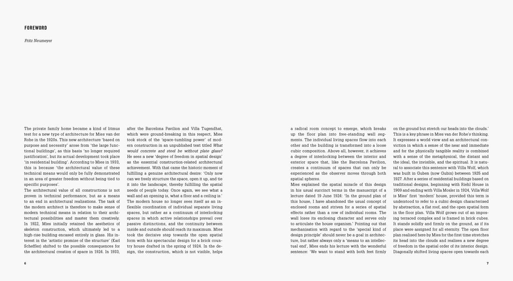 Ludwig Mies van der Rohe. Villa Wolf in Gubin