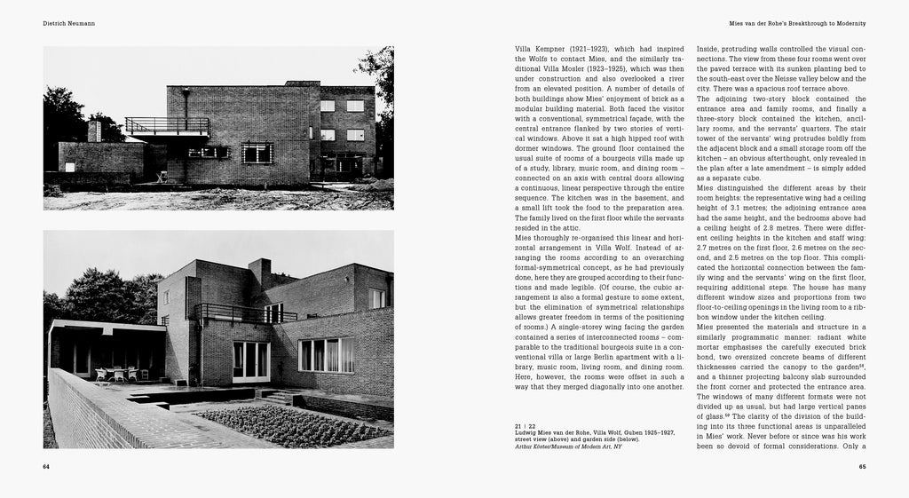 Ludwig Mies van der Rohe. Villa Wolf in Gubin