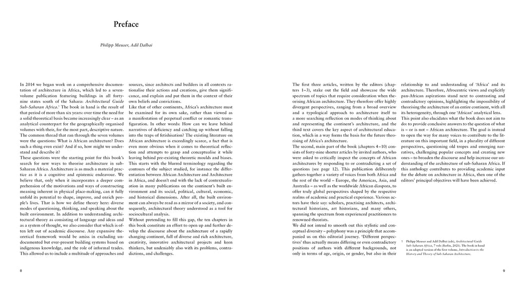 Theorising Architecture in Sub-Saharan Africa