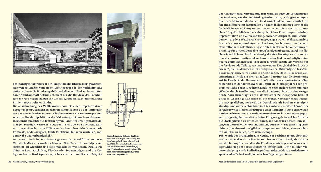 Architektur und Diplomatie