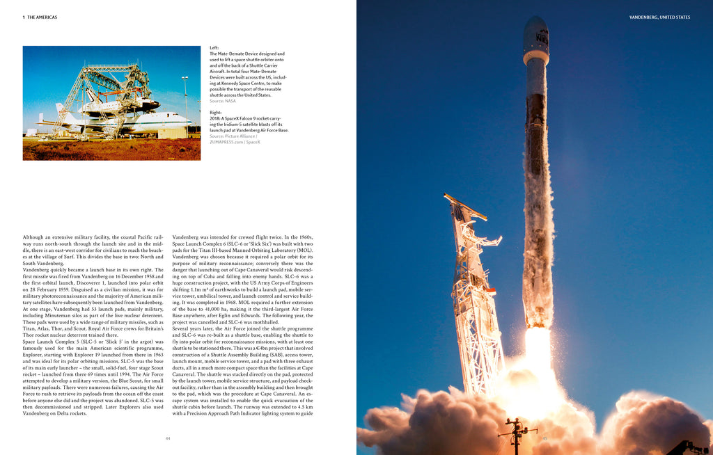 The Atlas of Space Rocket Launch Sites
