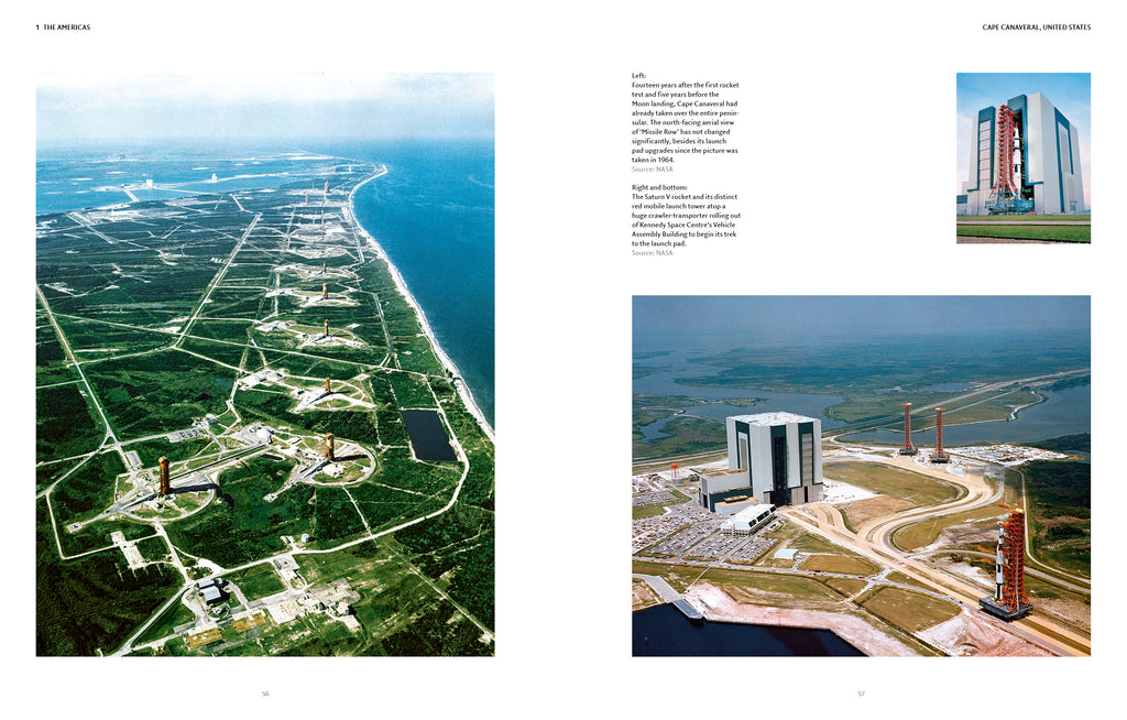 The Atlas of Space Rocket Launch Sites
