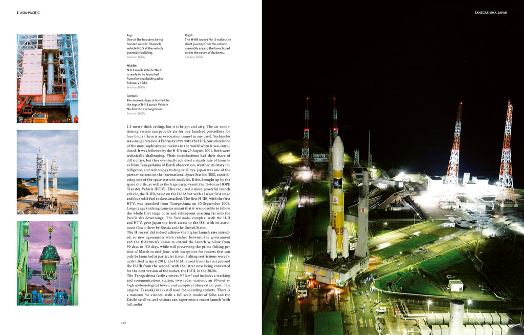 The Atlas of Space Rocket Launch Sites