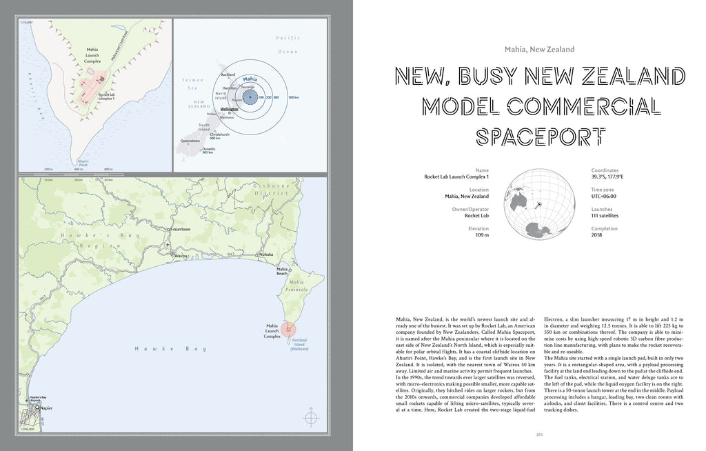 The Atlas of Space Rocket Launch Sites