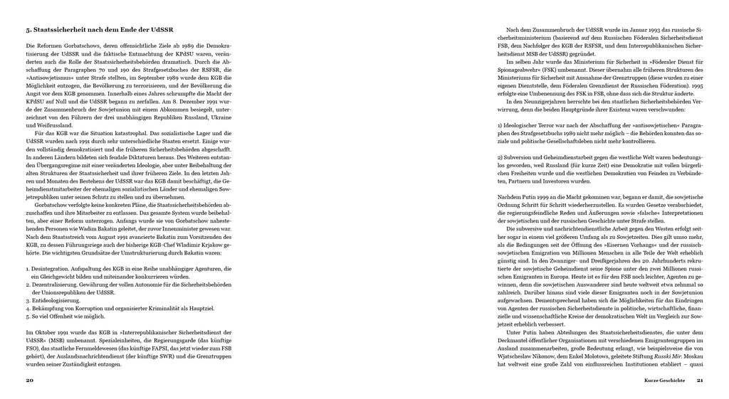 Bauten der sowjetischen und russischen Staatssicherheit