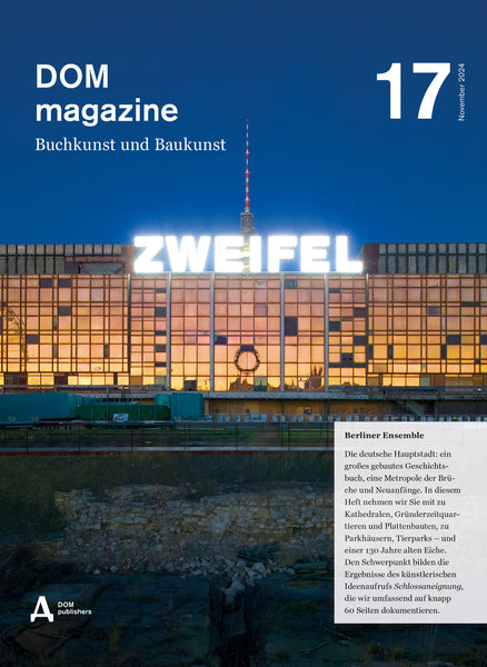 Dom Magazine DOM publishers – Books made by Architects