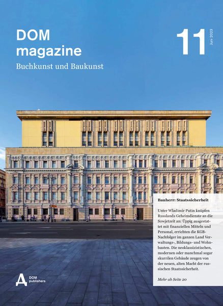 Dom Magazine DOM publishers – Books made by Architects