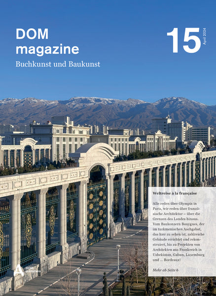 Dom Magazine DOM publishers – Books made by Architects